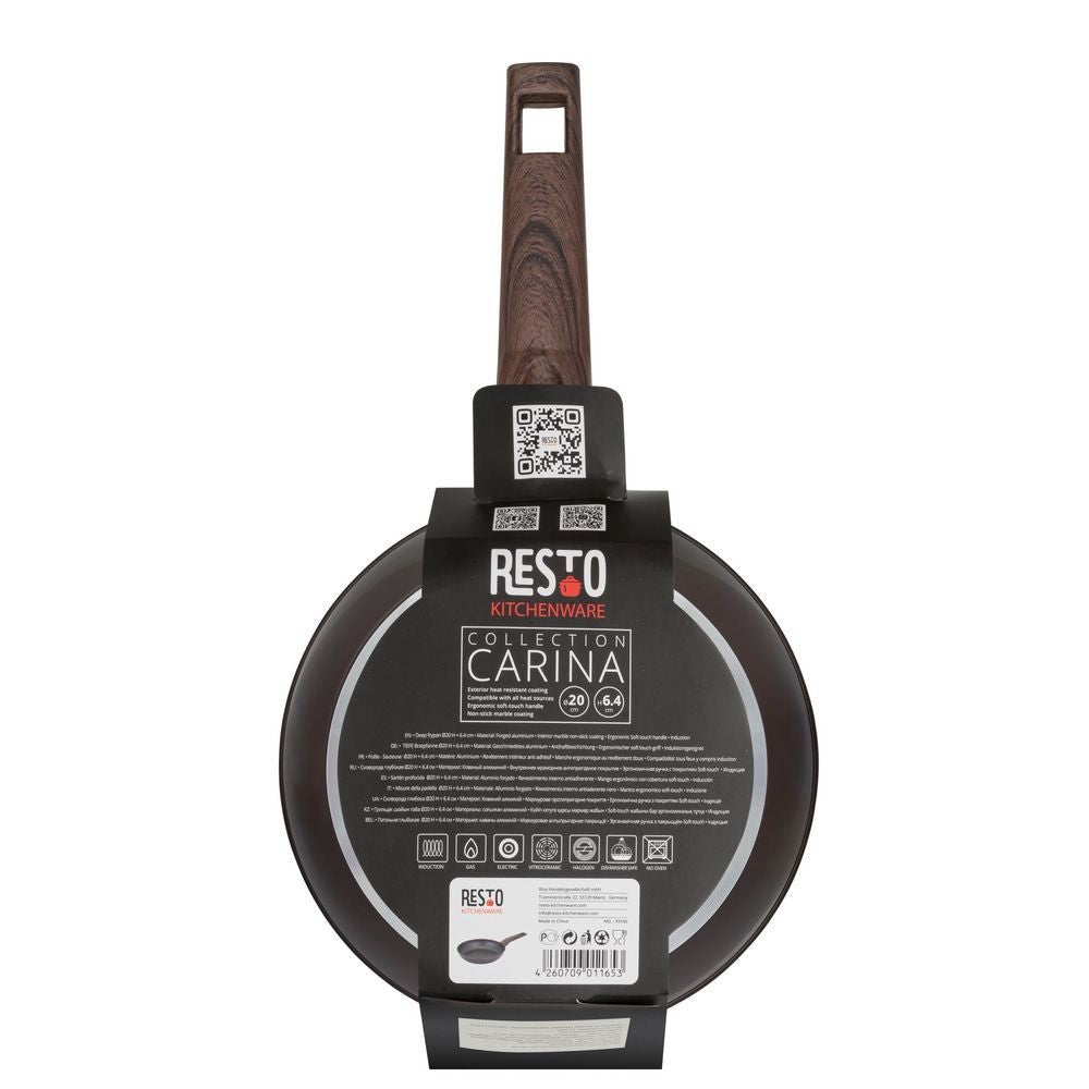 Resto Kitchenware Carina Deep Frypan 20cm/24cm/26cm/28cm