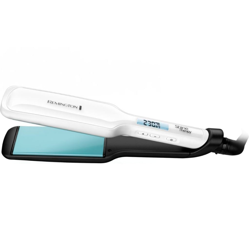 Remington S8550 Shine Therapy Wide Plate Straightener