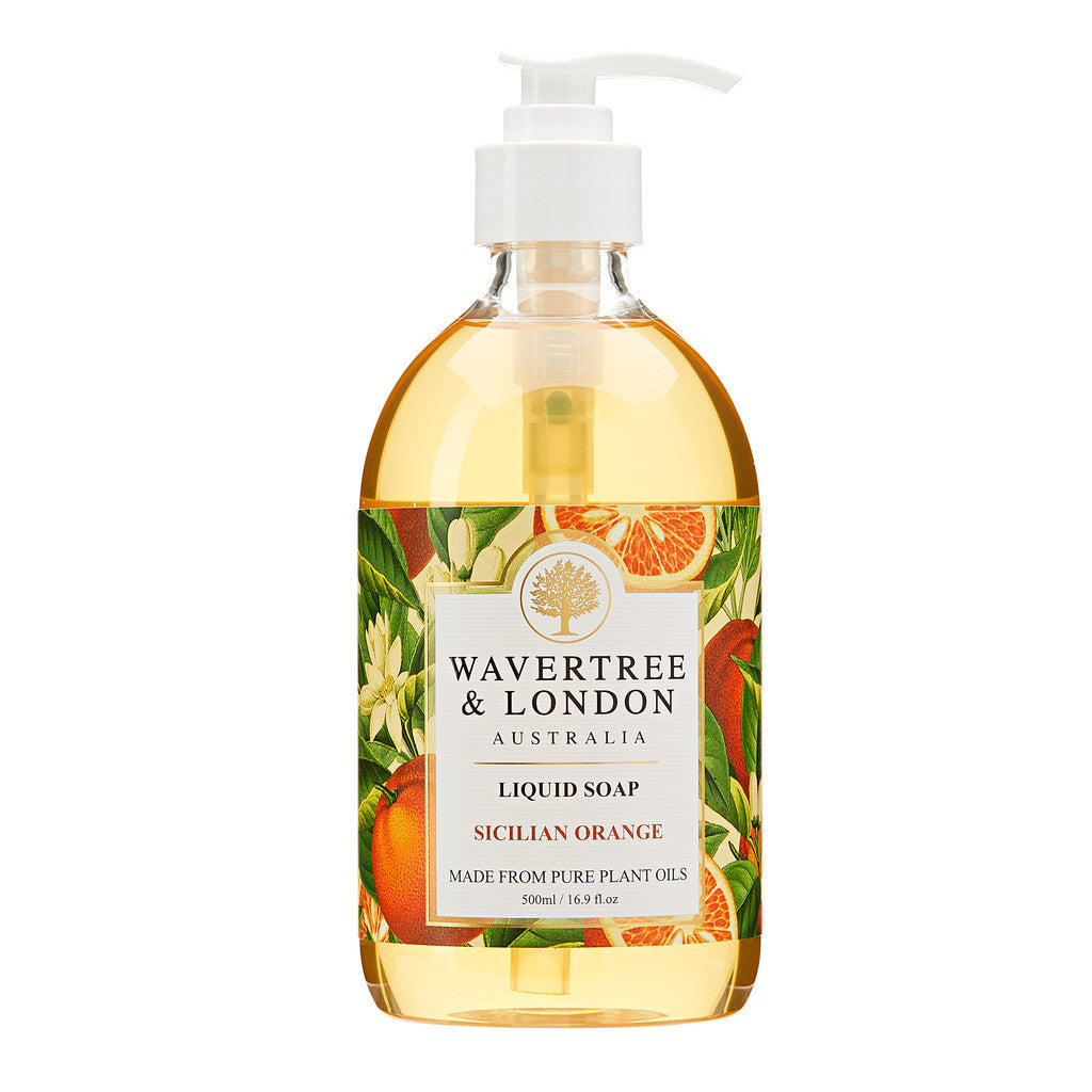 Wavertree & London Sicilian Orange Liquid Soap - 500ml