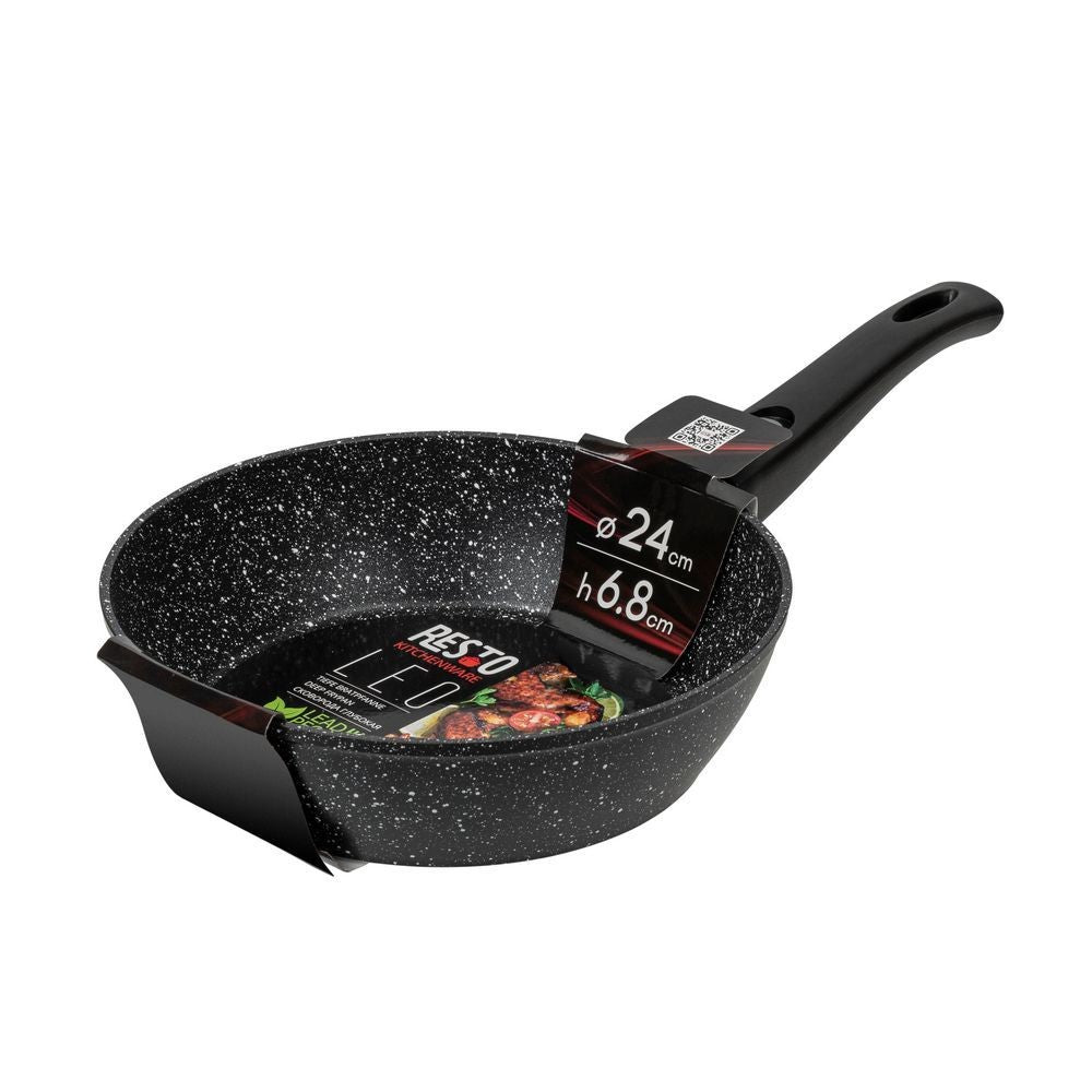 Resto Kitchenware Leo Deep Frypan 24cm/26cm/28cm