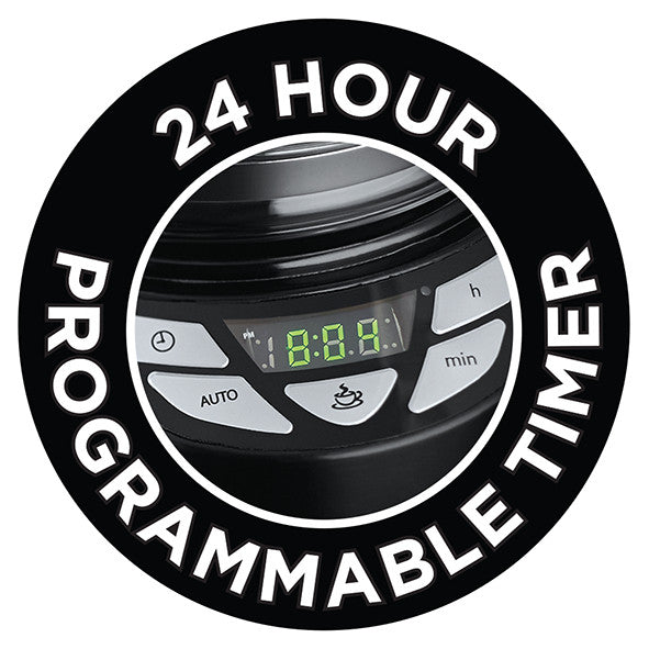 Russell Hobbs 22620-56 Textures Plus Coffee Maker Black