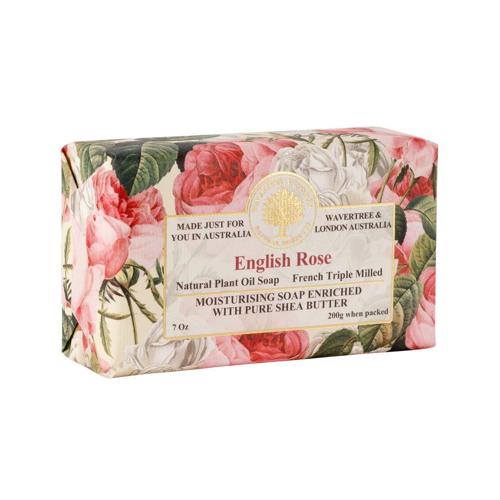 Wavertree & London English Rose Soap Bar - 200g