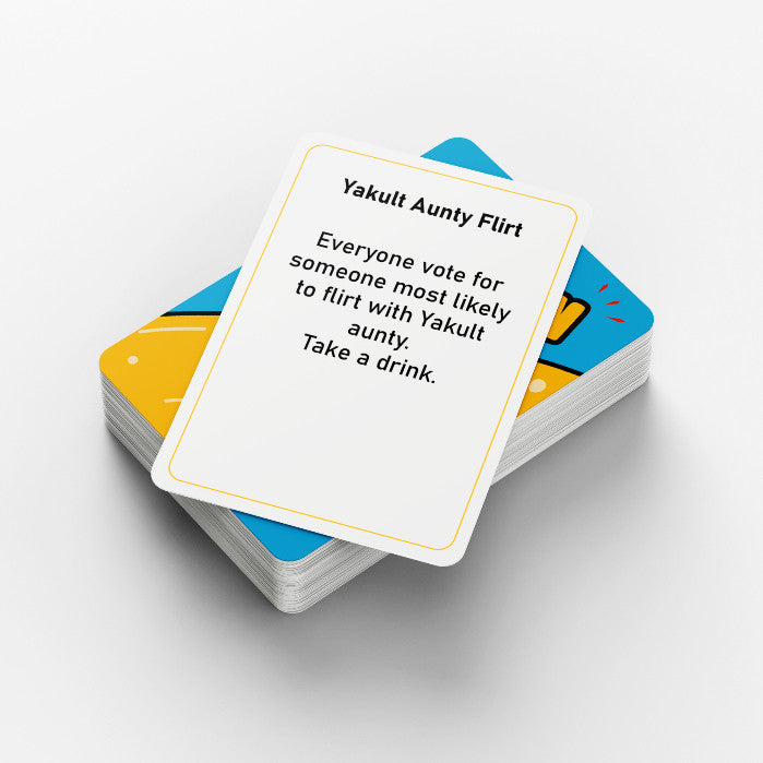 (SG Stock) Dont Merlion Leh! | Singaporean Drinking Card Game | Funny Party Game | 18+ | 3+ Players