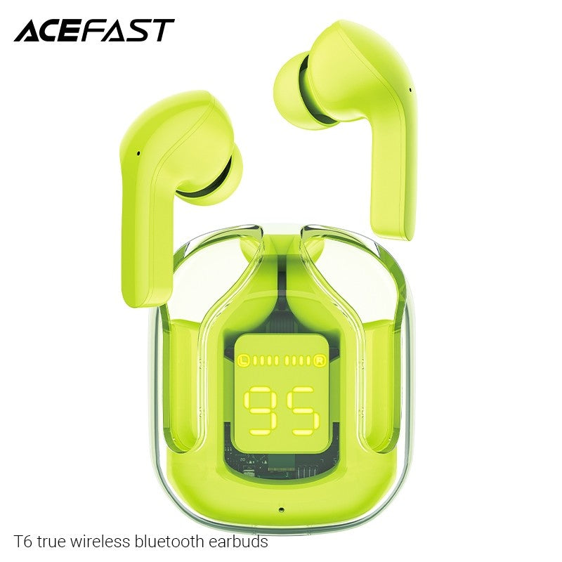 ACEFAST T6 True Wireless Stereo Headset - Youth Green
