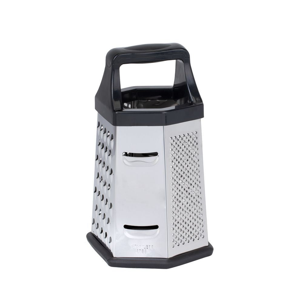 Resto Kitchenware Sham Grater, 4/6 sides with Containers