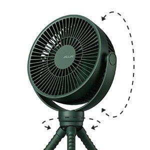 JisuLife FA24 Octopus Fan with Flexible Tripods - Green
