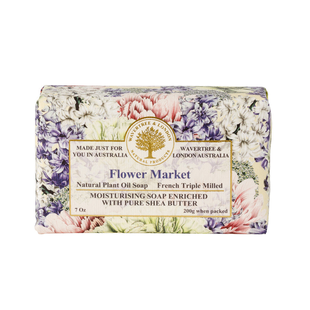 Wavertree & London Flower Market Soap Bar - 200g