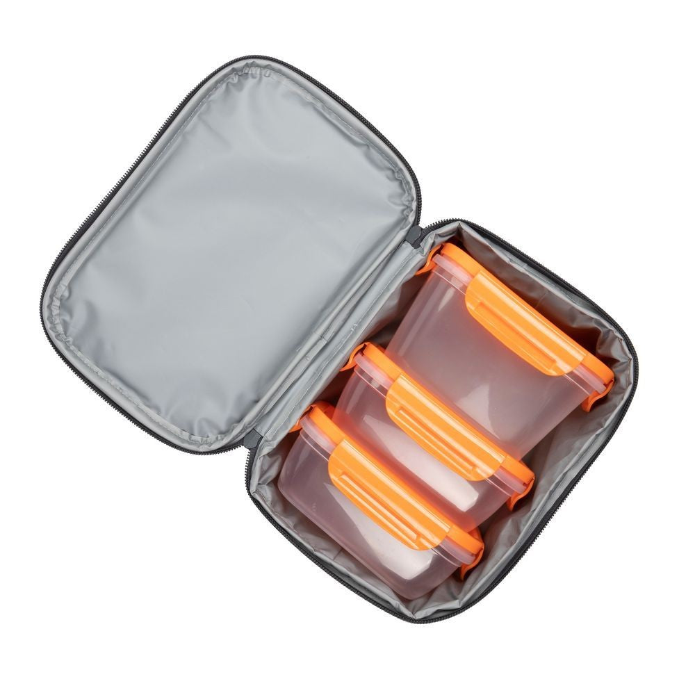 Resto Kitchenware Felis dark grey Lunch cooler bag 1.7L/3.5L/6L