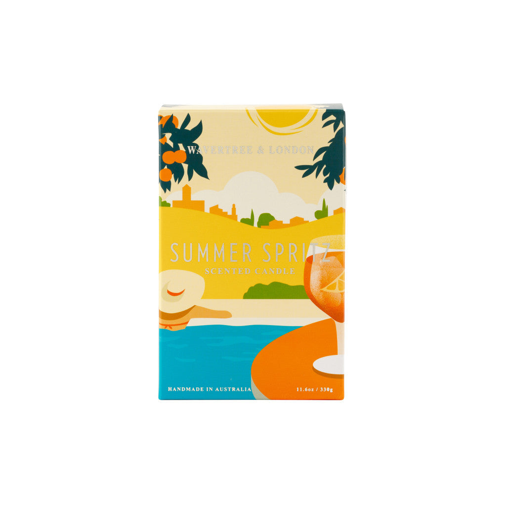 Wavertree & London Summer Spritz Candle - 330g Scented Candle