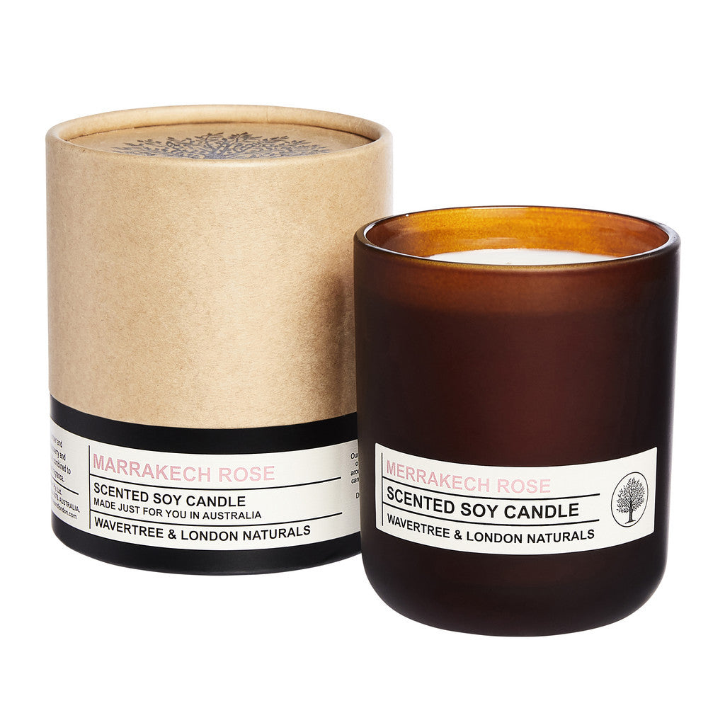 Wavertree & London Marrakech Rose Candle - 330g Scented Candle