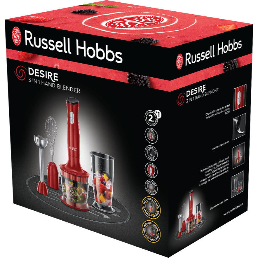 Russell Hobbs 24700-56 Desire 3 in 1 Hand Blender