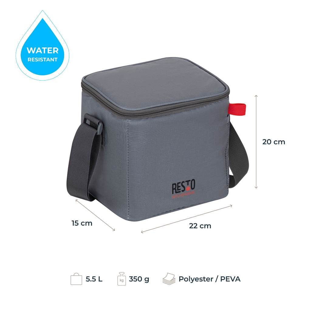 Resto Kitchenware grey POLIS Cooler bag 5.5L/11L