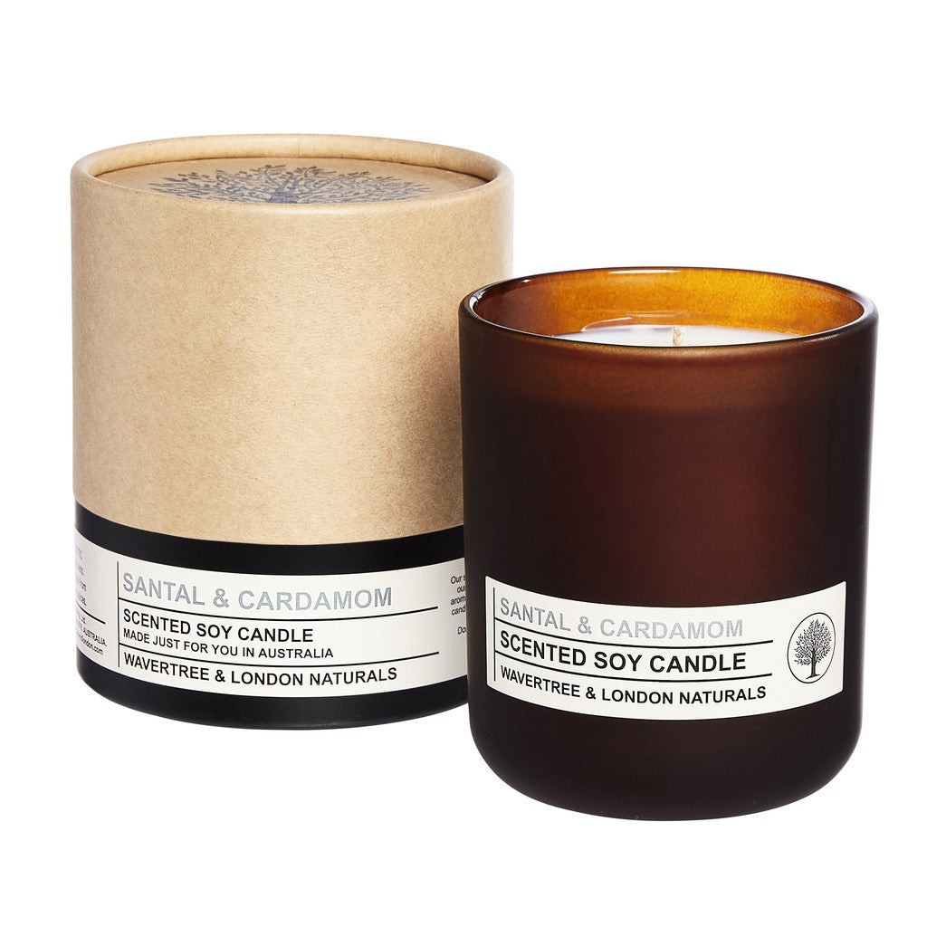 Wavertree & London Santal & Cardamom Candle - 330g Scented Candle