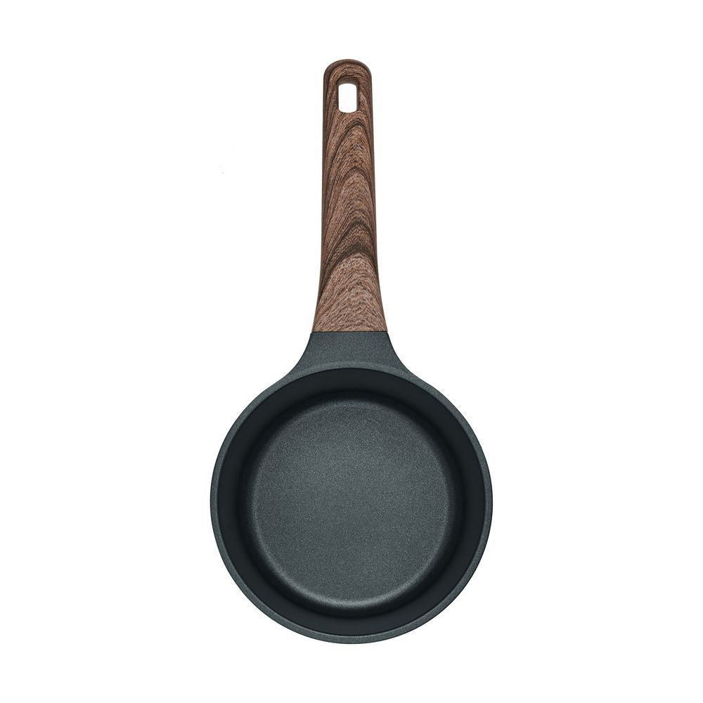 Resto Kitchenware 93900 Ran Black Saucepan With Lid Diameter=16CM H=7.9CM 1.3L