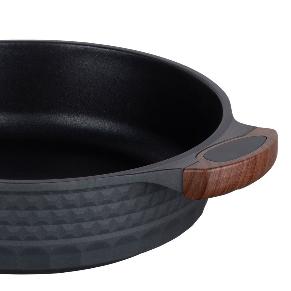 Resto Kitchenware CAPELLA 93506 Shallow pot with lid ⌀28 cm, h=8.0cm, 4.4L