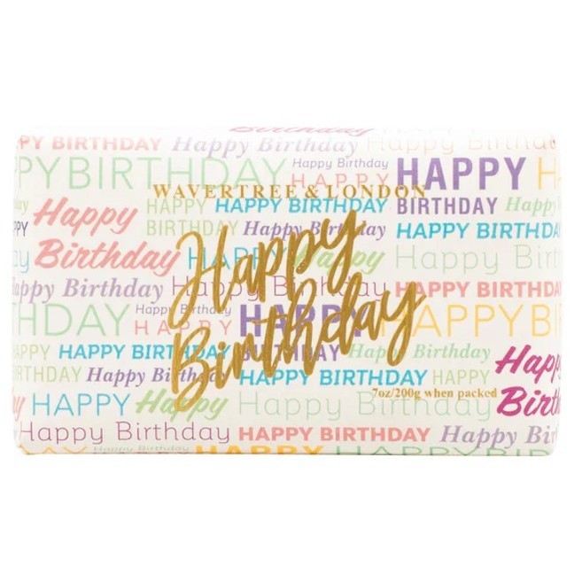 Wavertree & London Happy Birthday - French Pear Fragrance Soap Bar - 200g