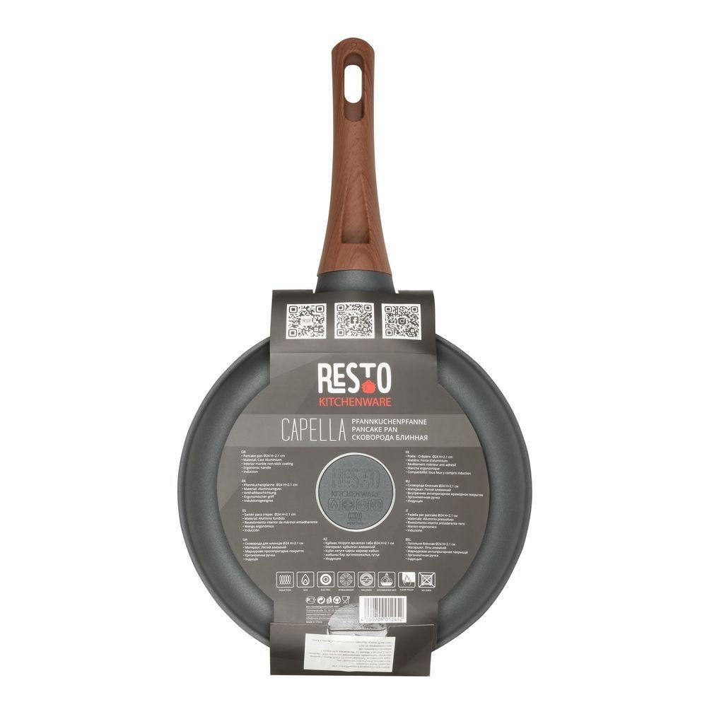 Resto Kitchenware CAPELLA 93512 Crepe pan Ø24 h=2.1 cm