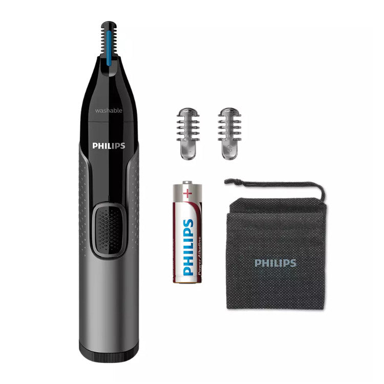 Philips Nose trimmer series 3000 Nose, ear & eyebrow trimmer NT3650 Battery Operated
