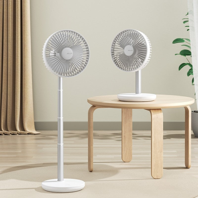 JisuLife FA13P Oscillating Extendable Desktop Fan with Timer - White