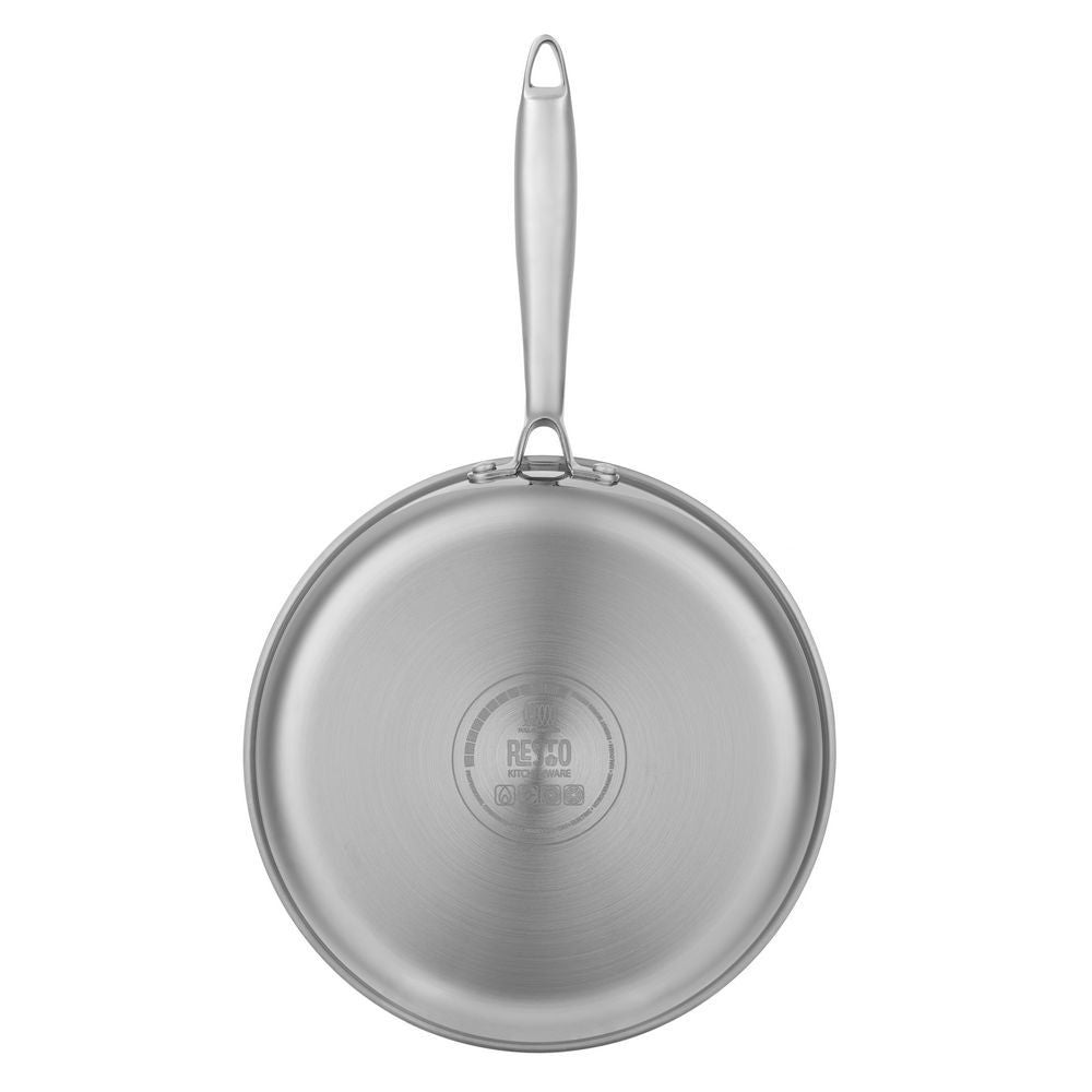 Resto Kitchenware Achird Frypan Stainless Steel 24cm/26cm/28cm