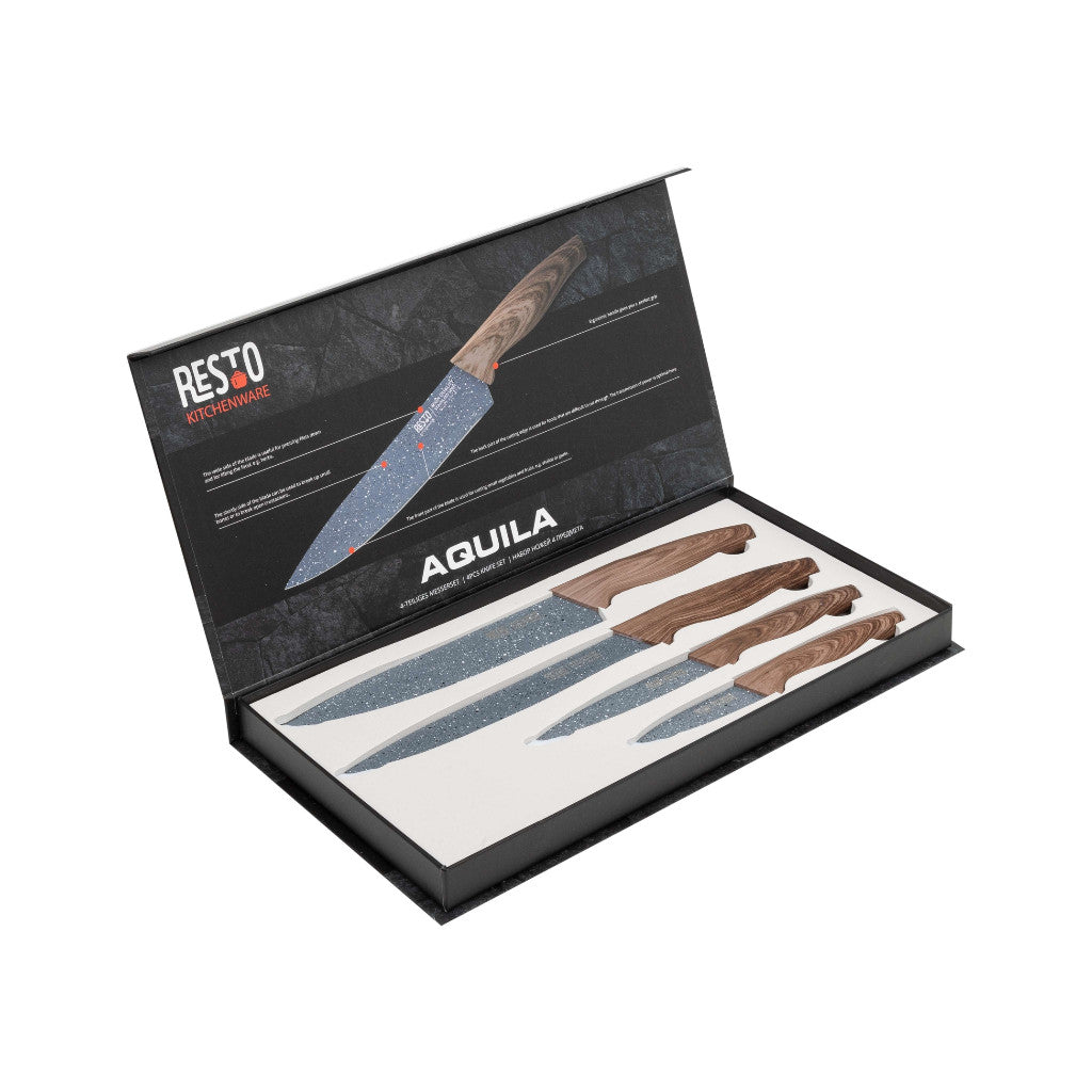 Resto Kitchenware Aquila 95503 4 pcs Knife set