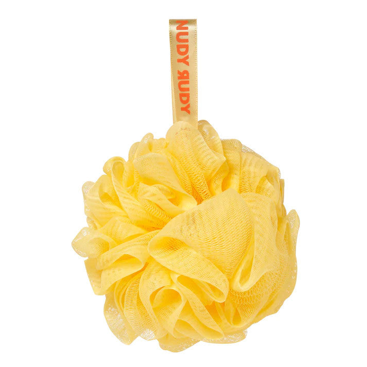 Nudy Rudy Shower Puff (Yellow)