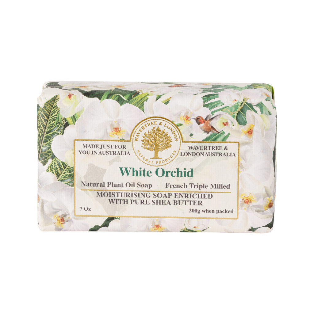 Wavertree & London White Orchid Soap Bar - 200g