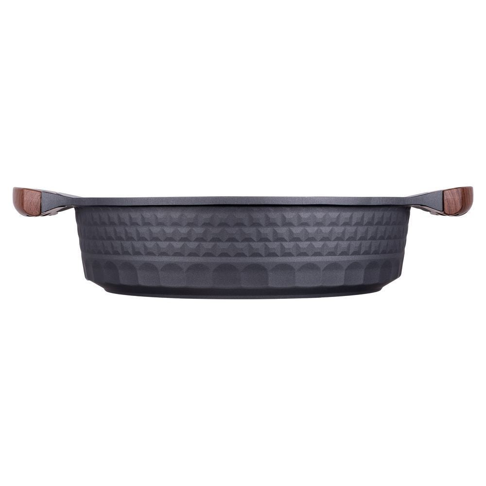 Resto Kitchenware CAPELLA 93506 Shallow pot with lid ⌀28 cm, h=8.0cm, 4.4L