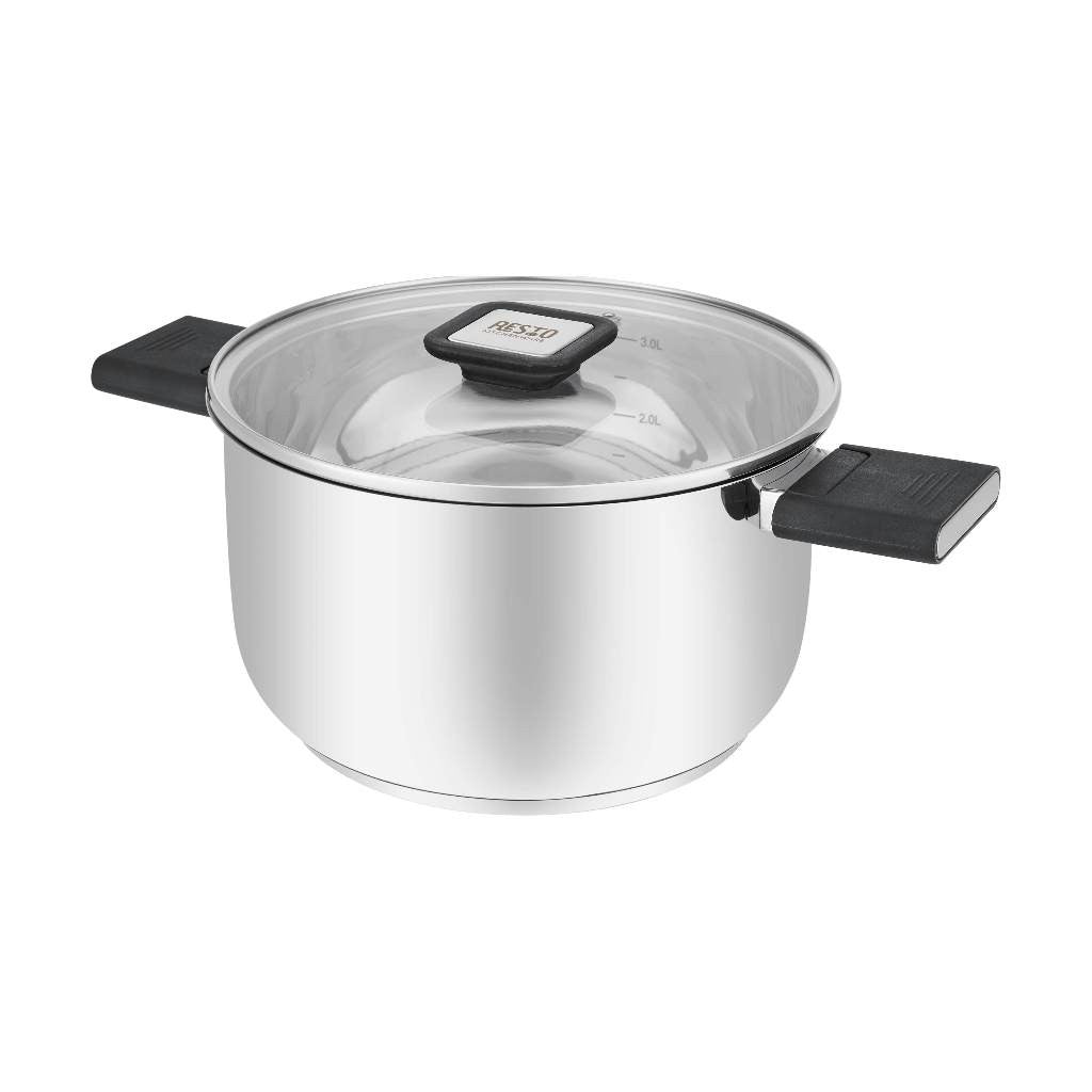 Resto Kitchenware 92214 Anser Cookware Set, 6Pcs