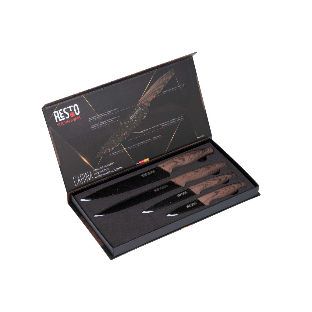 Resto Kitchenware Carina 95501 4 pcs Knife set