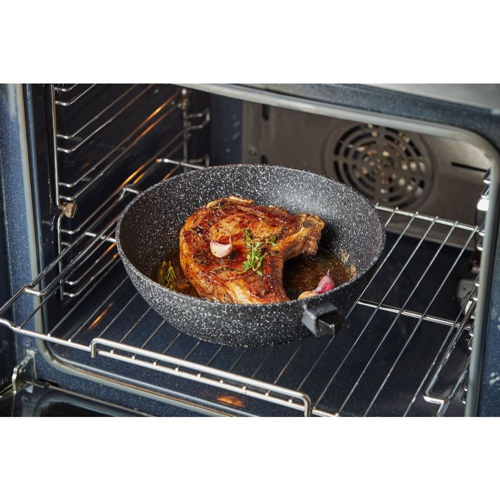 Resto Kitchenware Leo Deep Frypan 24cm/26cm/28cm