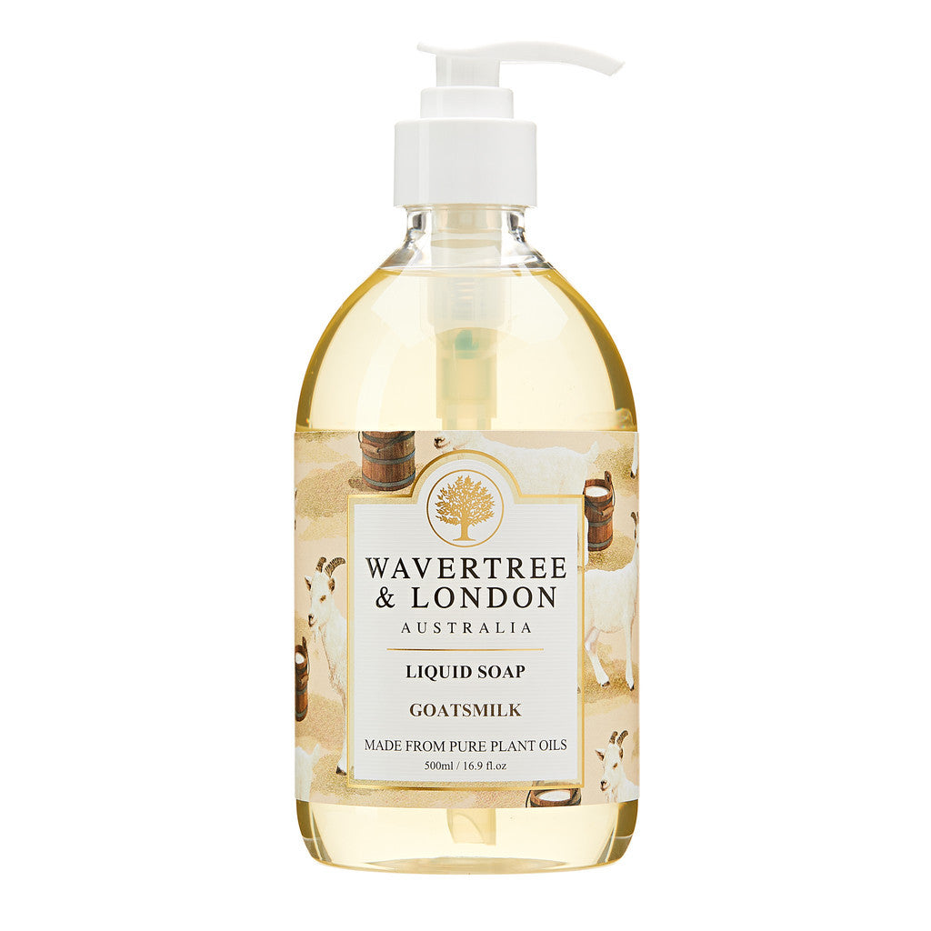 Wavertree & London Goats Milk Liquid Soap - 500ml