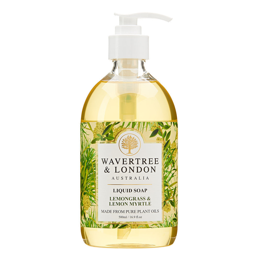 Wavertree & London Lemongrass & Lemon Myrtle Liquid Soap - 500ml [BEST SELLER]