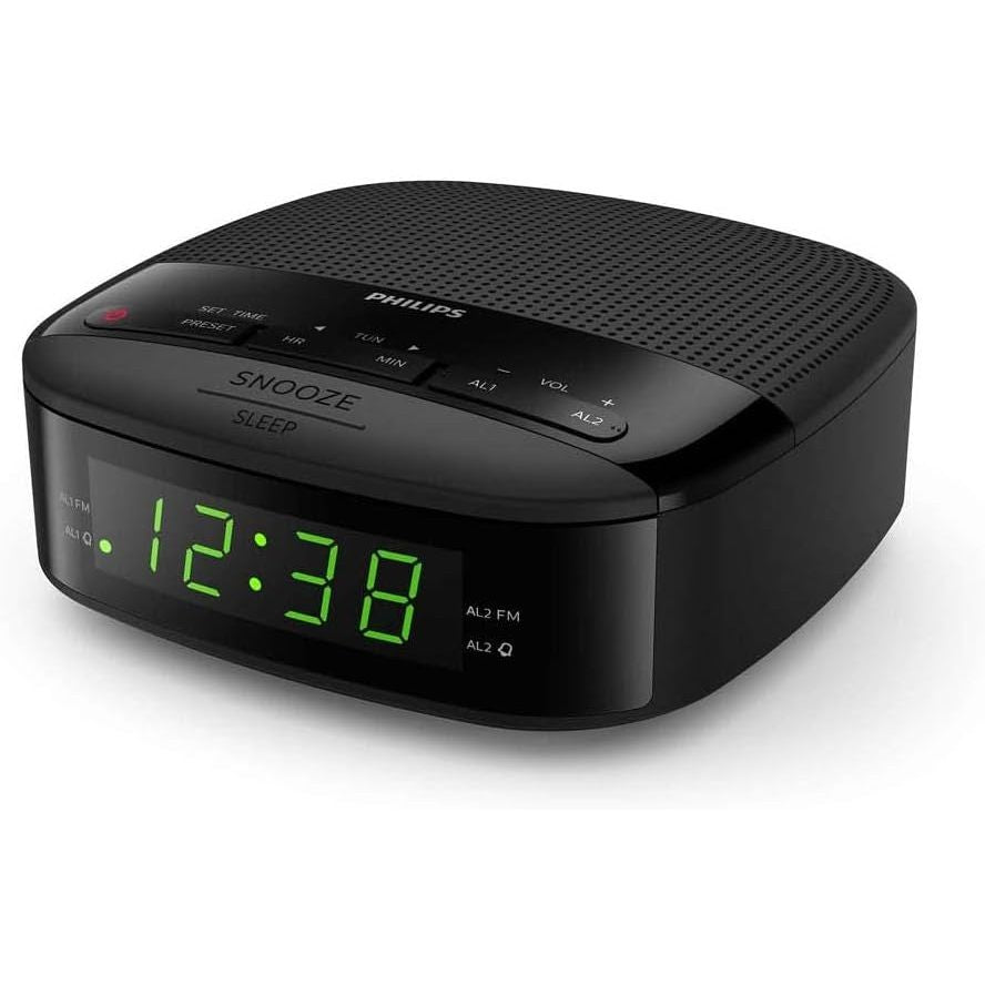 Philips FM Radio Digital Alarm Clock TAR3205-12