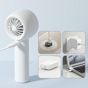 JisuLife FA42 Super-Mini Turbo Fan - White