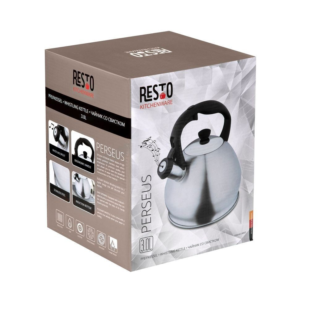 Resto Kitchenware PERSEUS 90602 Whistling kettle 3.0l