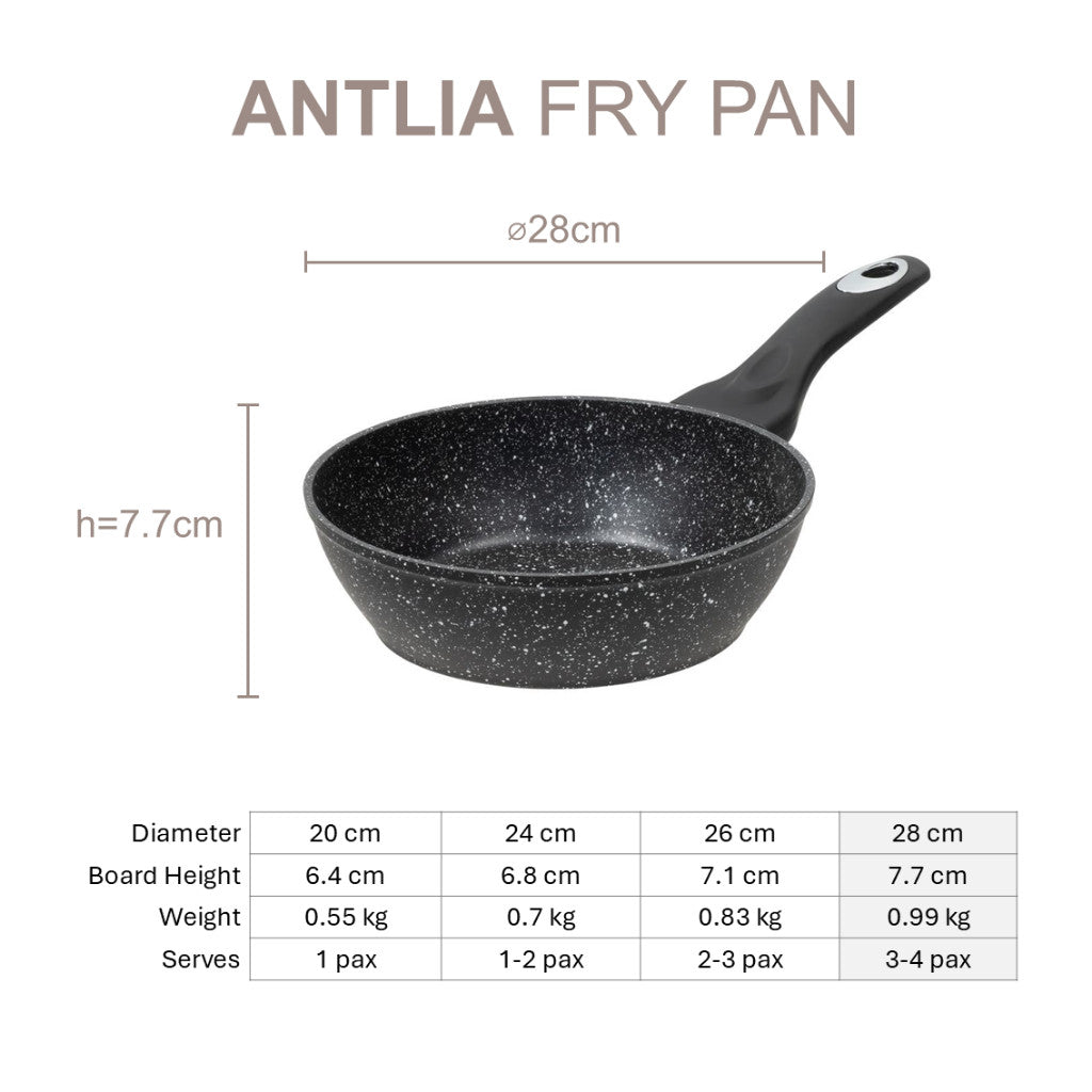 Resto Kitchenware Antlia Deep frypan 20cm/24cm/26cm/28cm