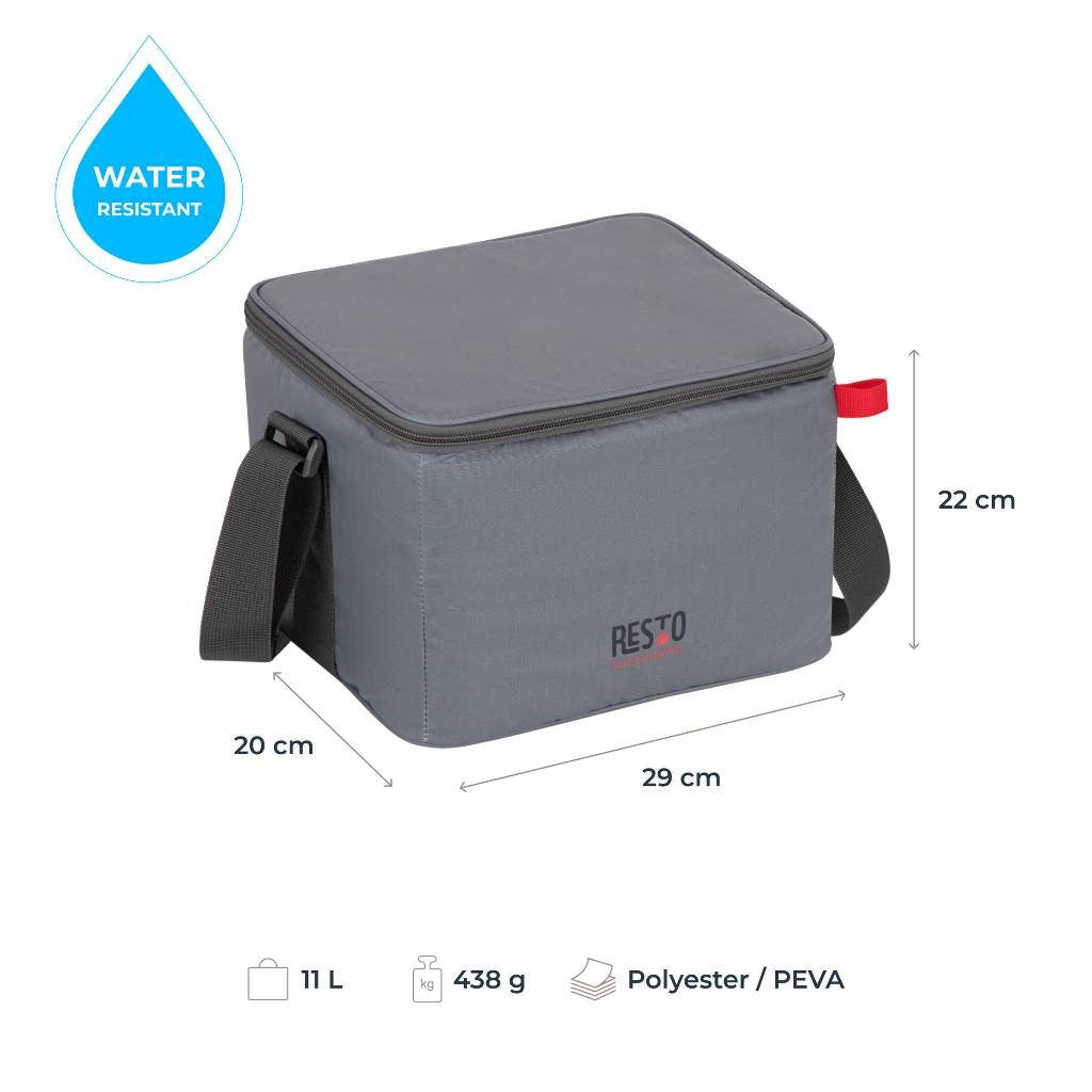 Resto Kitchenware grey POLIS Cooler bag 5.5L/11L
