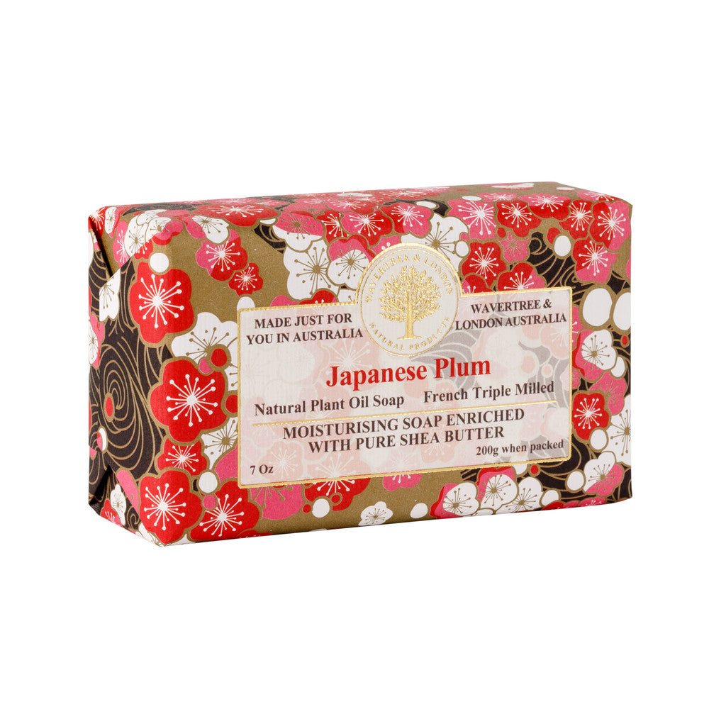 Wavertree & London Japanese Plum Soap Bar - 200g