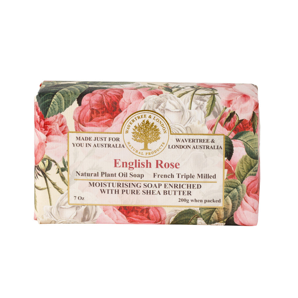 Wavertree & London English Rose Soap Bar - 200g