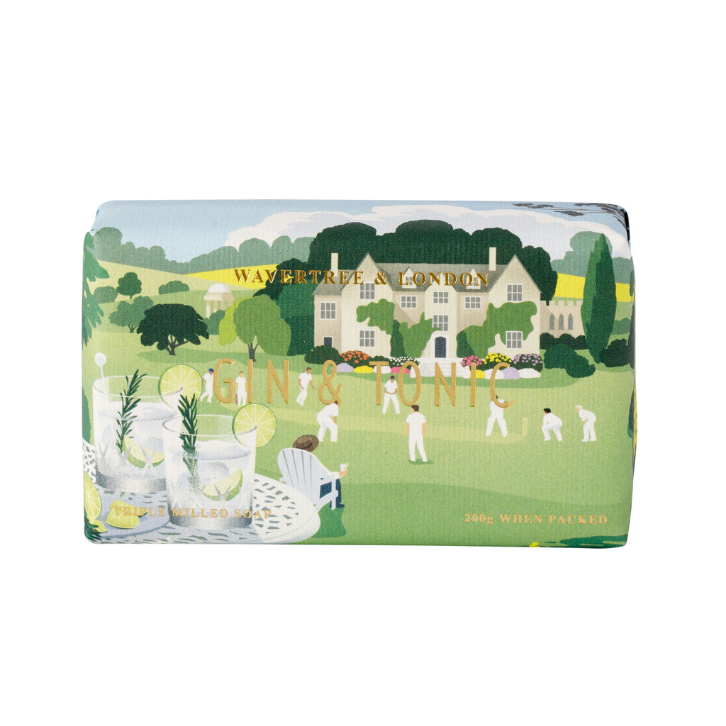 Wavertree & London Gin & Tonic Soap Bar - 200g