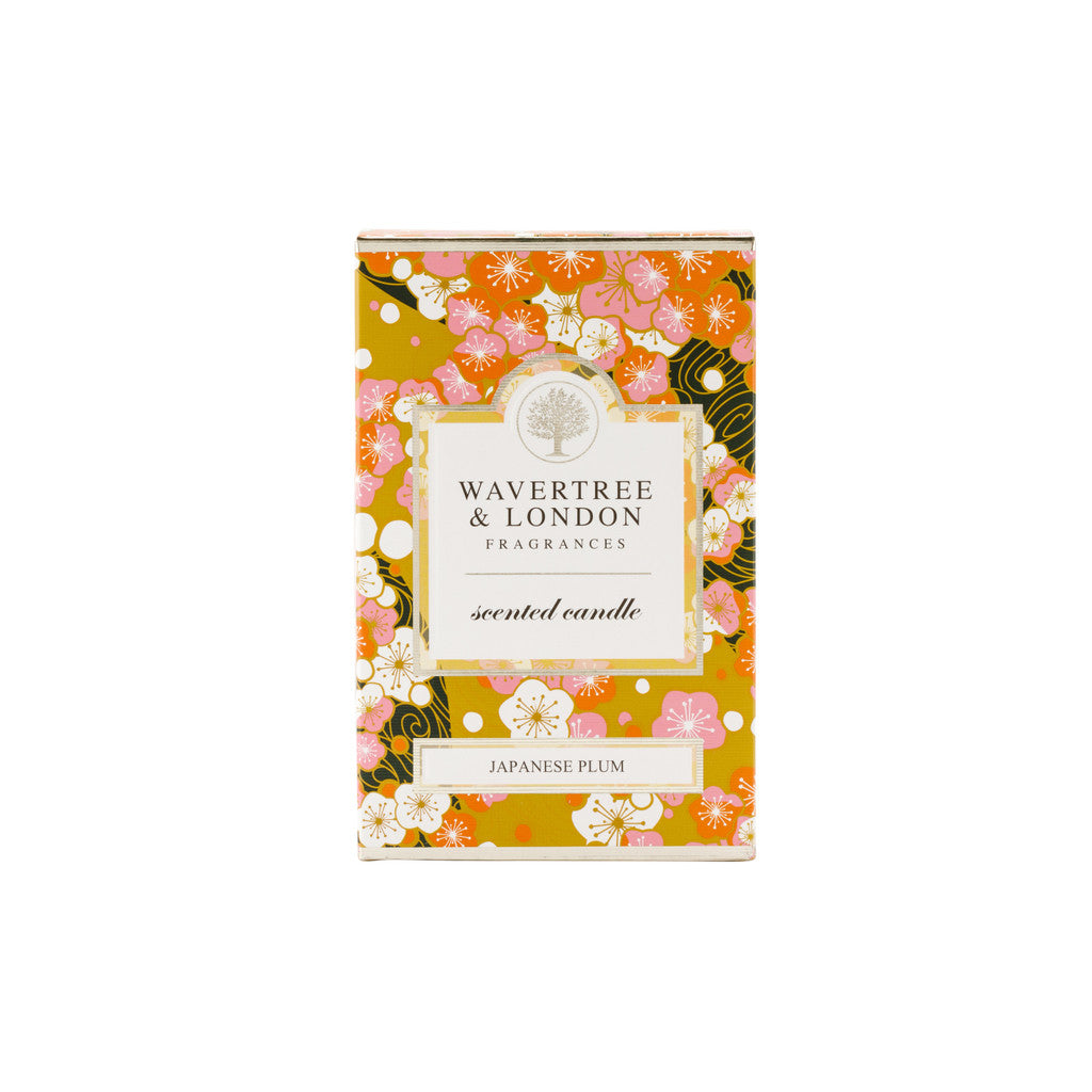 Wavertree & London Japanese Plum Candle - 330g Scented Candle