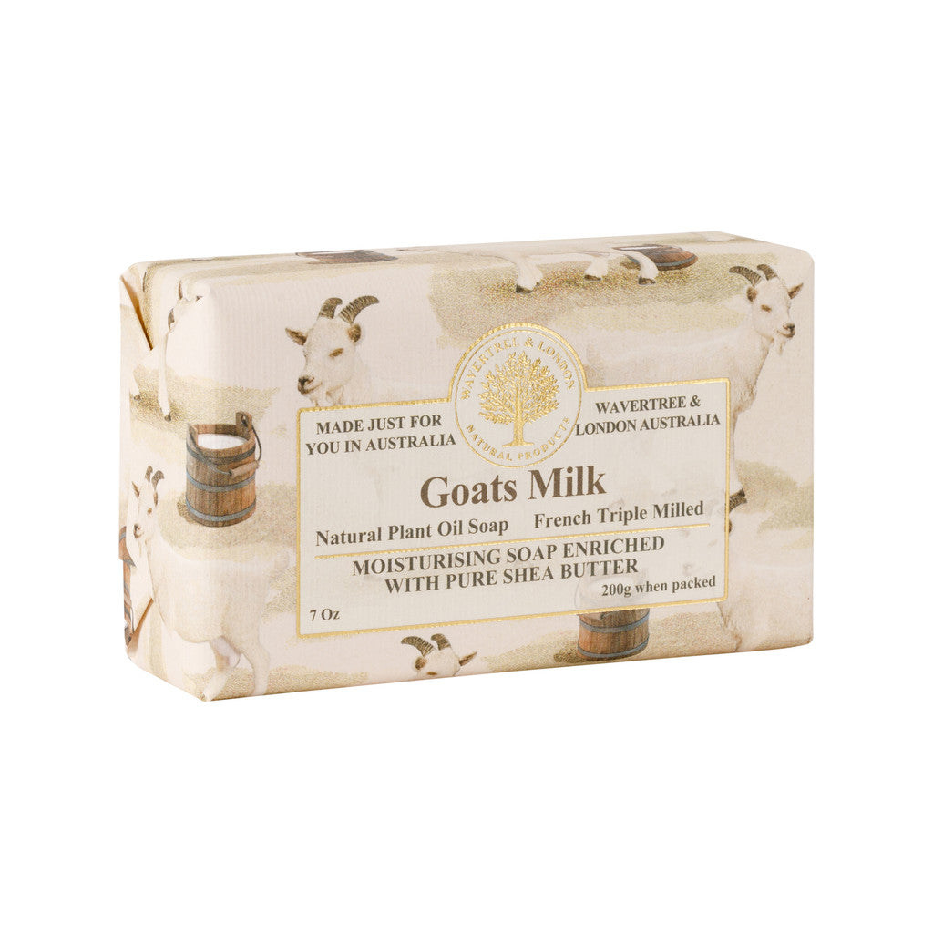 Wavertree & London Goats Milk Soap Bar - 200g