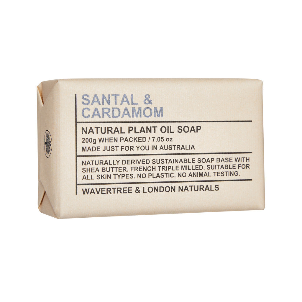 Wavertree & London Santal & Cardamom Soap Bar - 200g