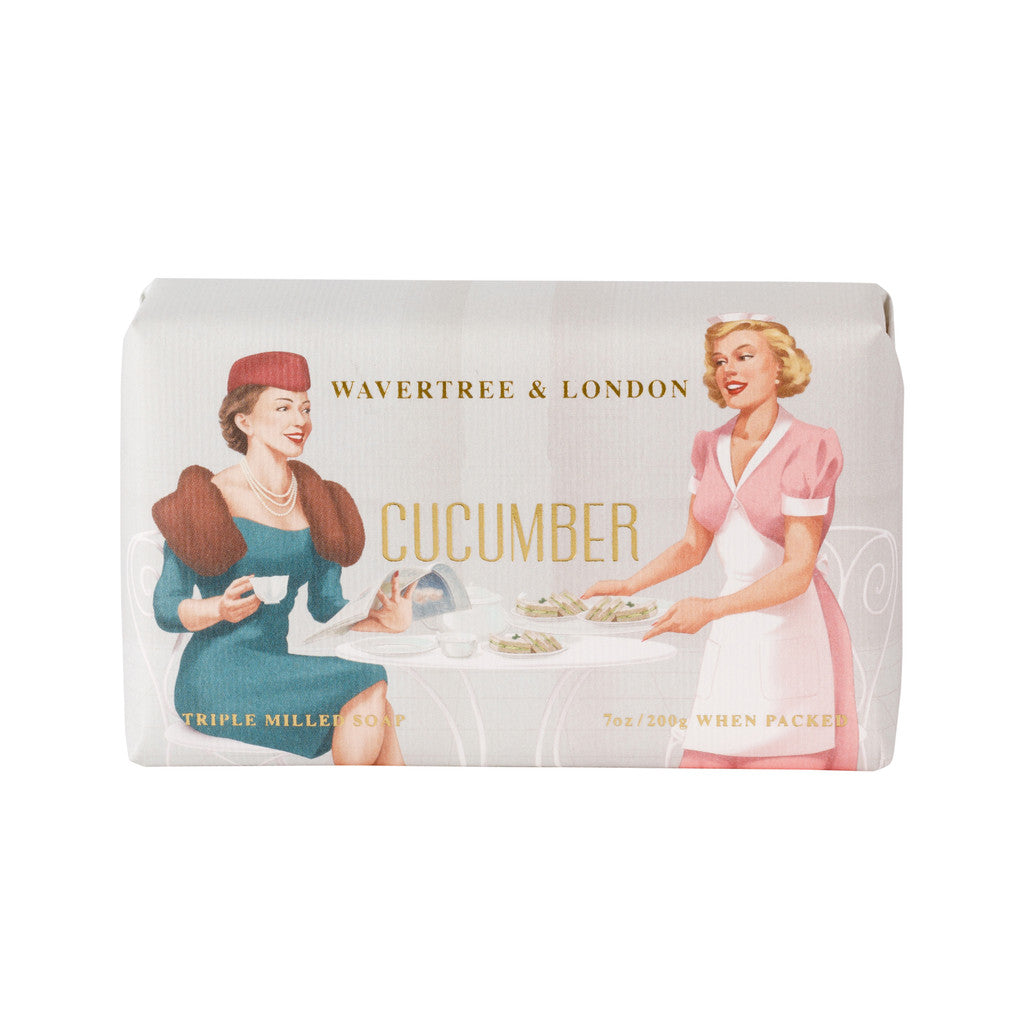 Wavertree & London Cucumber Soap Bar - 200g
