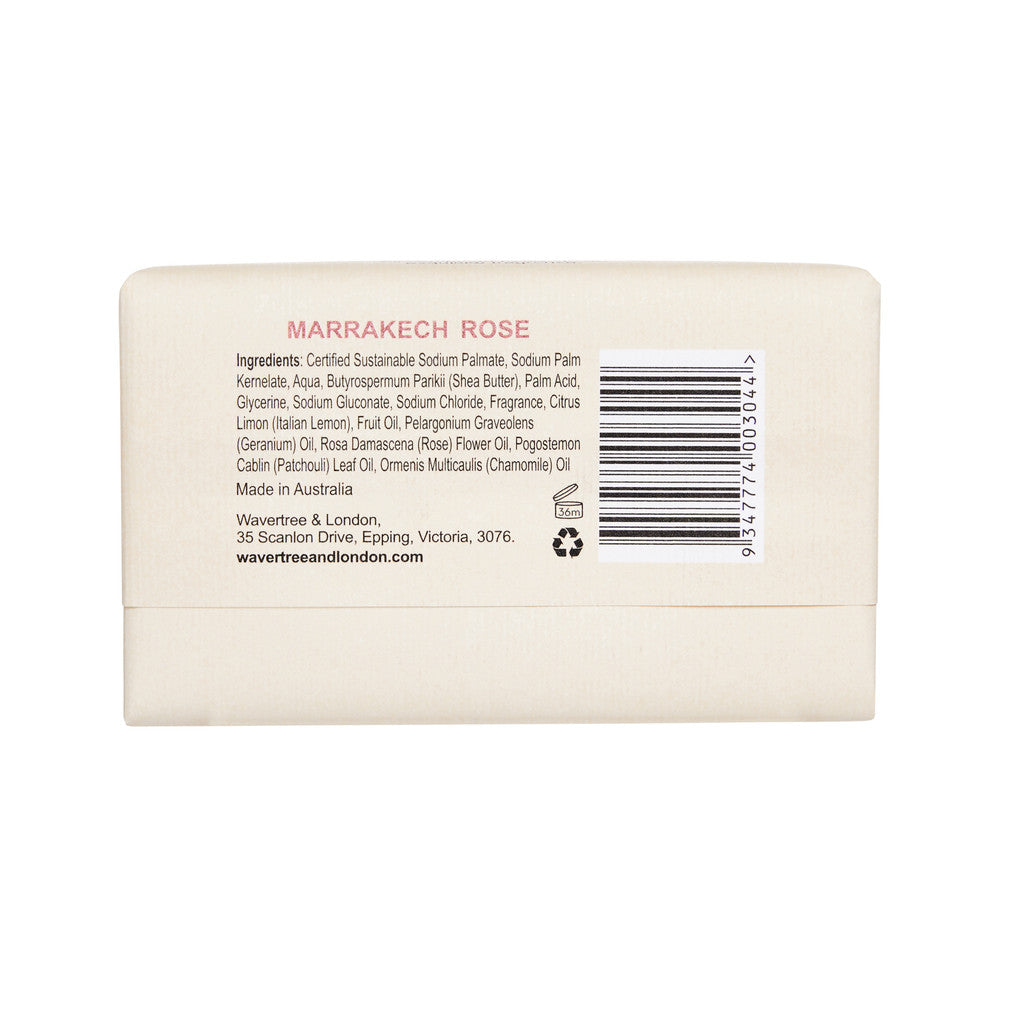 Wavertree & London Marrakech Rose Soap Bar - 200g