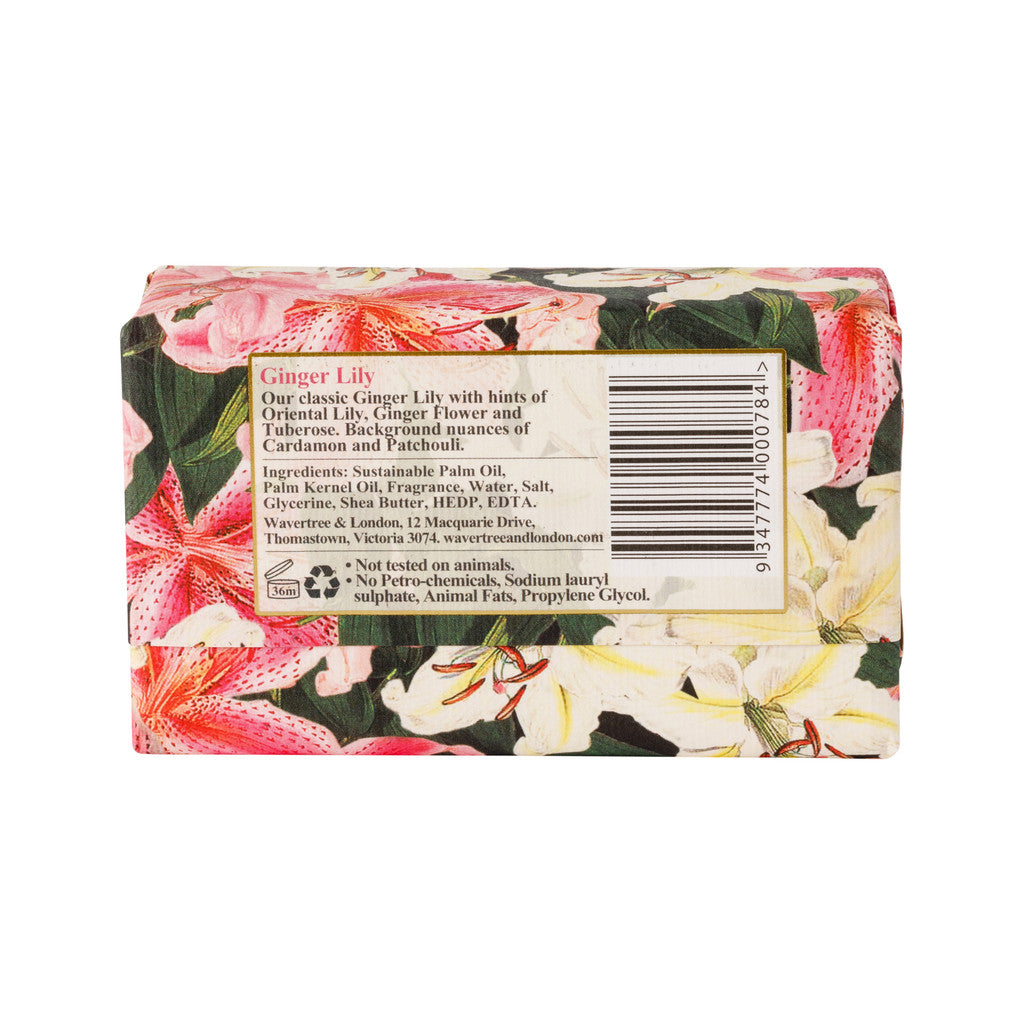 Wavertree & London Gingerlily Soap Bar - 200g
