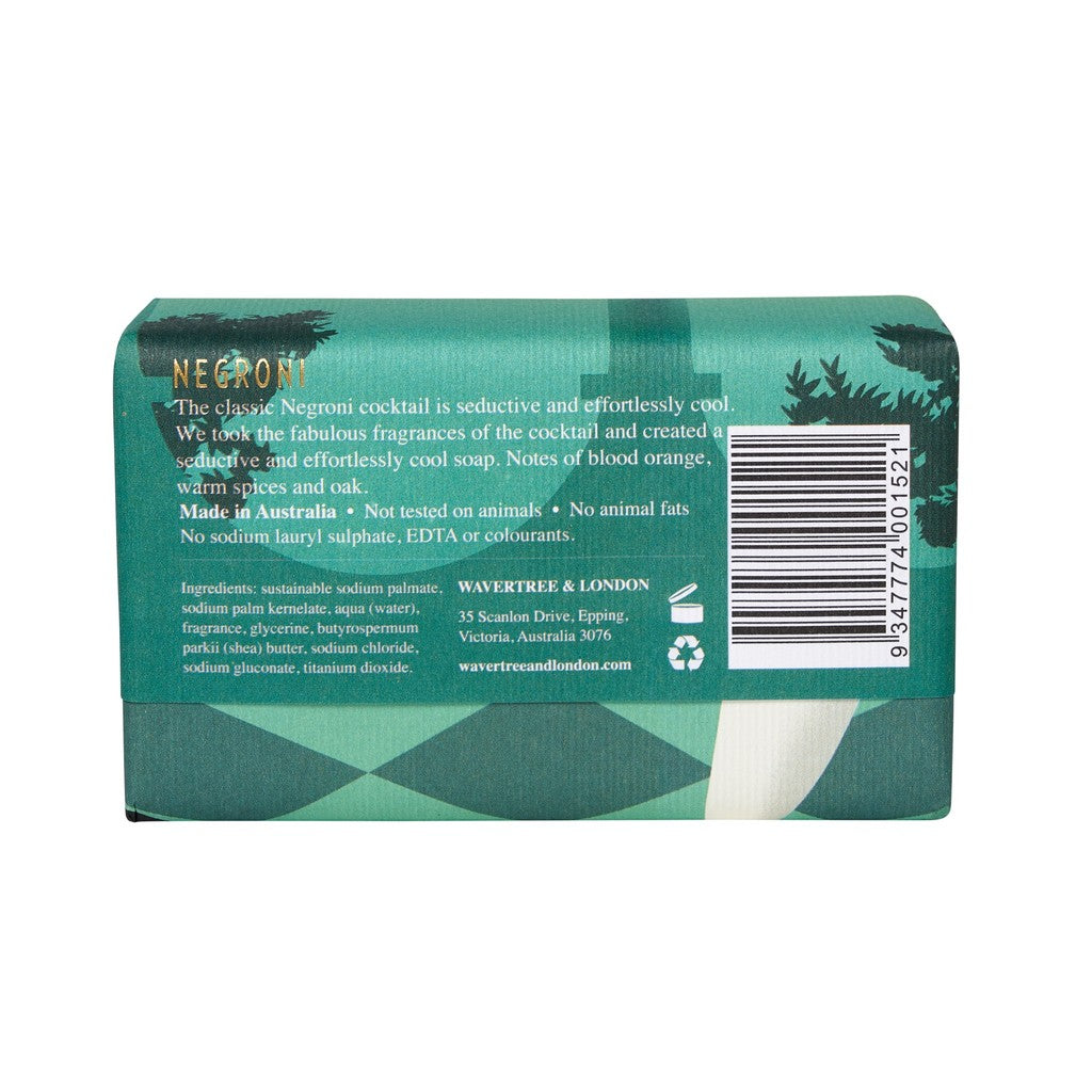 Wavertree & London Negroni Soap Bar - 200g