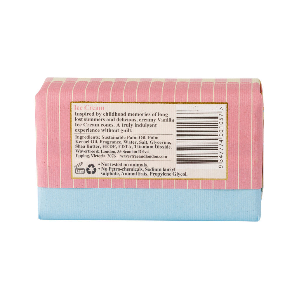 Wavertree & London Ice Cream Soap Bar - 200g