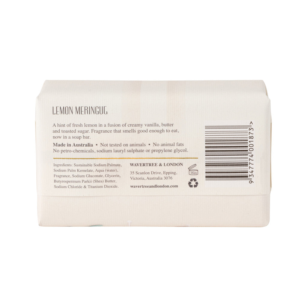 Wavertree & London Lemon Meringue Soap Bar - 200g
